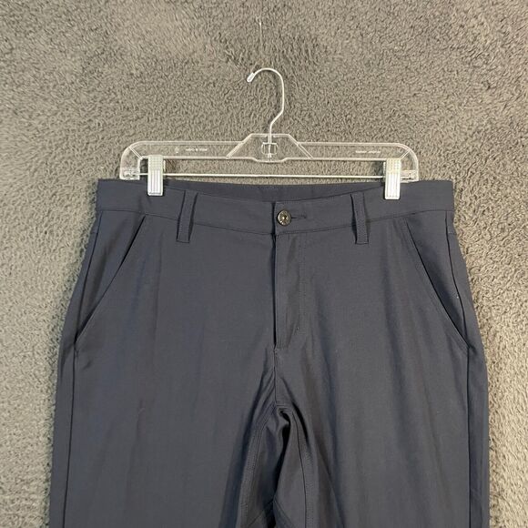 BYLT Pants Mens Medium (Fits 33x31) Blue Slim Fit Everyday Pant Stretch Casual - Picture 2 of 15